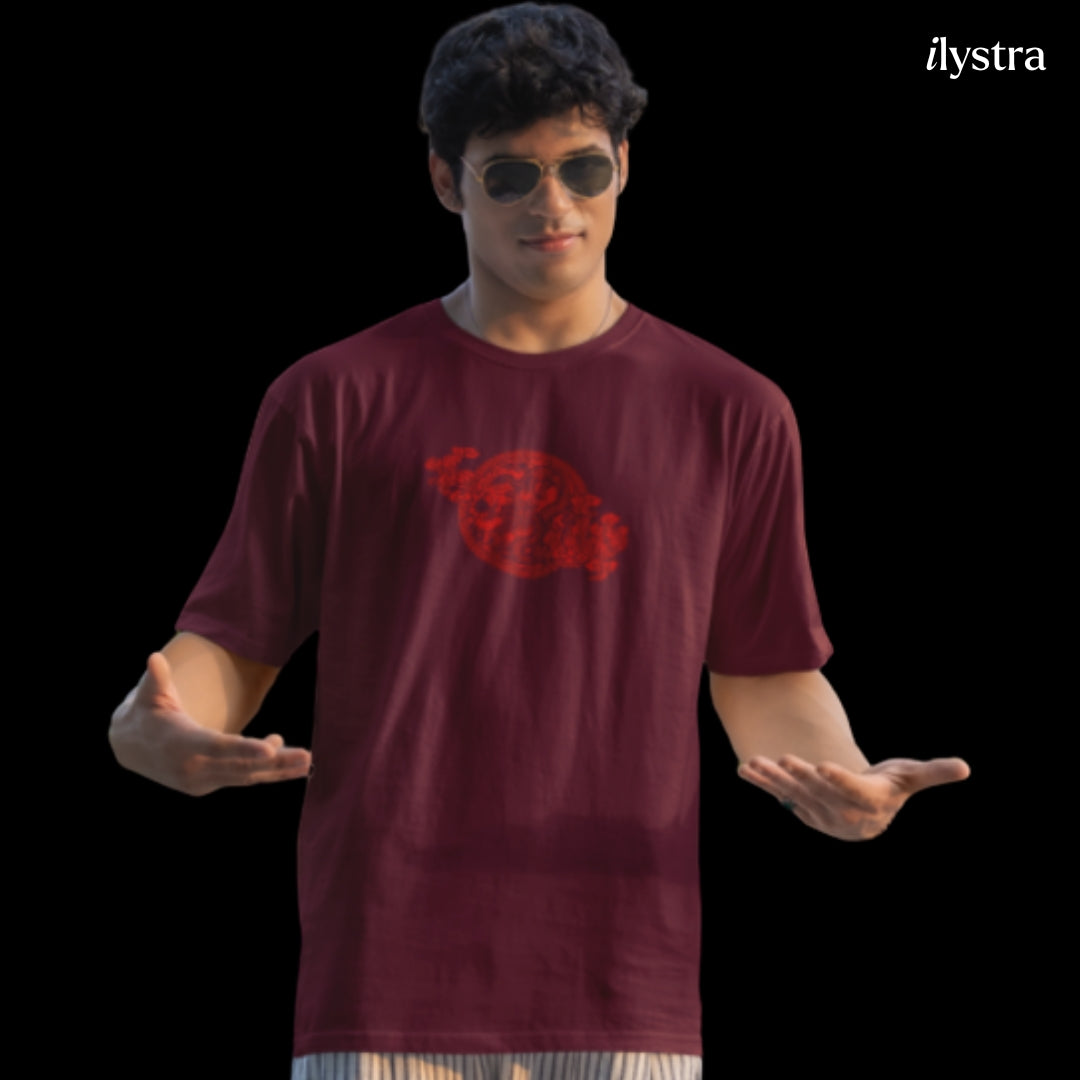 Dragon Emblem Oversized Tee