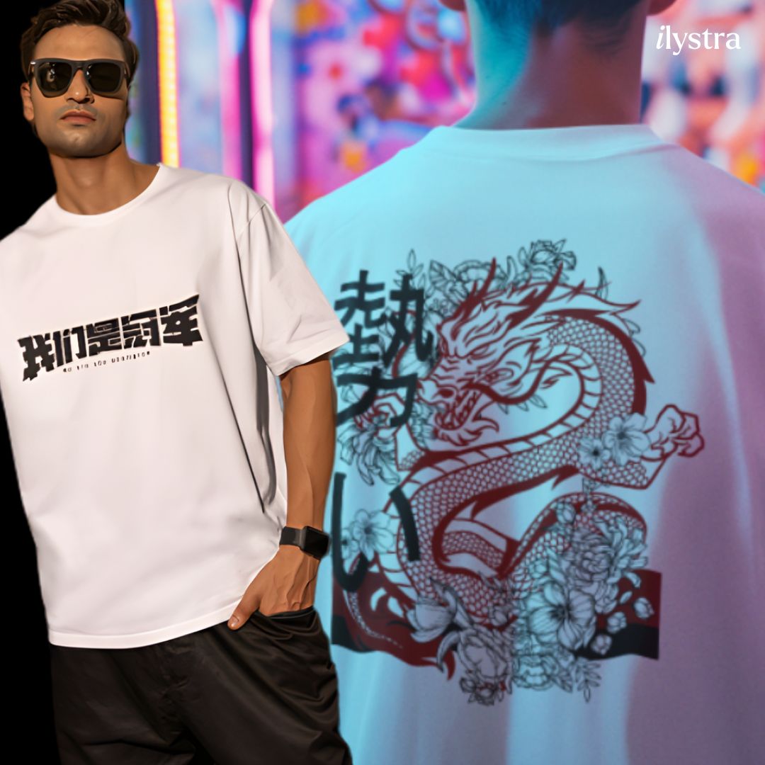 Dragon Pulse Oversized Tee