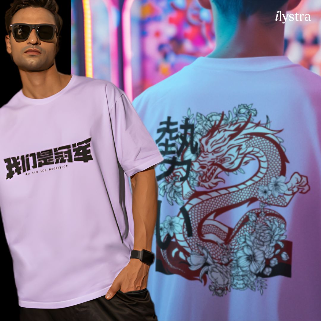 Dragon Pulse Oversized Tee