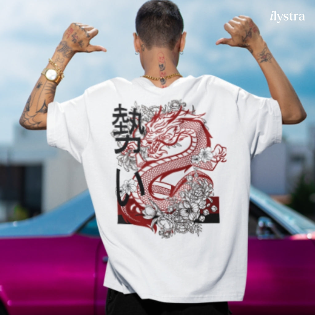 Dragon Pulse Oversized Tee
